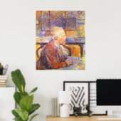 Poster Vincent van Gogh (Bureau à domicile)