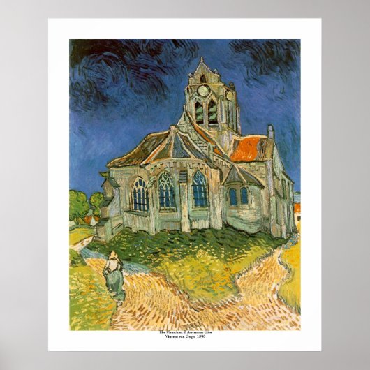 Poster Vincent van Gogh (Devant)