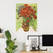 Poster Vincent van Gogh (Bureau à domicile)