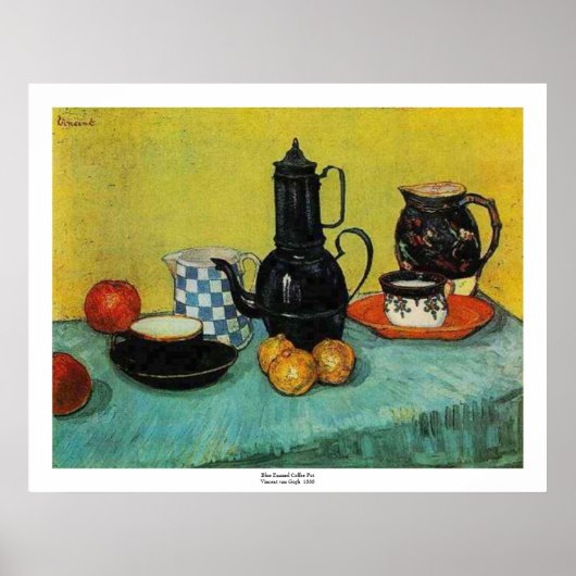 Poster Vincent van Gogh (Devant)