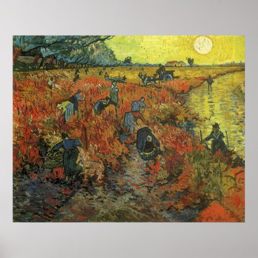 Poster Vincent van Gogh 58 (Devant)