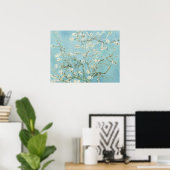 Poster Vincent Van Gogh Almond Blossom Art Imprimer Vinta (Bureau à domicile)