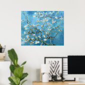POSTER VINCENT VAN GOGH - ALMOND BLOSSOMS (Bureau à domicile)