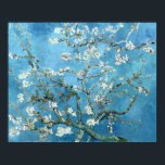 POSTER VINCENT VAN GOGH - ALMOND BLOSSOMS<br><div class="desc">Tableau de Vincent Van Gogh sur la fleur des amandiers.</div>