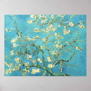 Poster Vincent van Gogh Amandier en fleurs