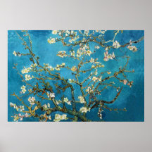 Vincent van Gogh, Amandier en fleurs. Vintage