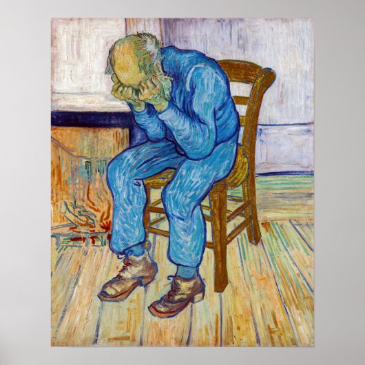 Poster Vincent van Gogh - Au seuil de l'éternité (Devant)