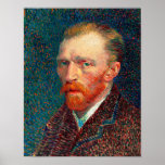 Poster Vincent Van Gogh Autoportrait<br><div class="desc">Vincent Van Gogh Autoportrait</div>