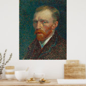 Poster Vincent Van Gogh Autoportrait (Cuisine)