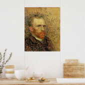 Poster Vincent Van Gogh Autoportrait (Cuisine)