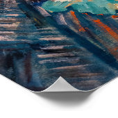 Poster Vincent Van Gogh - Autoportrait (Coin)