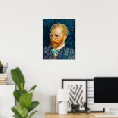 Poster Vincent Van Gogh - Autoportrait (Bureau à domicile)