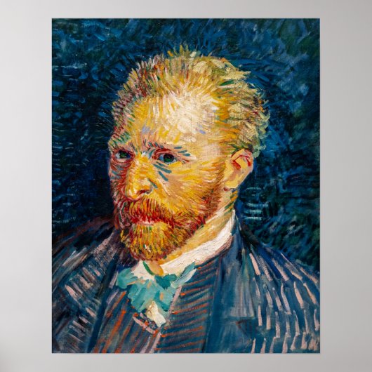 Poster Vincent Van Gogh - Autoportrait (Devant)