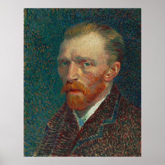 Poster Vincent Van Gogh Autoportrait (Devant)
