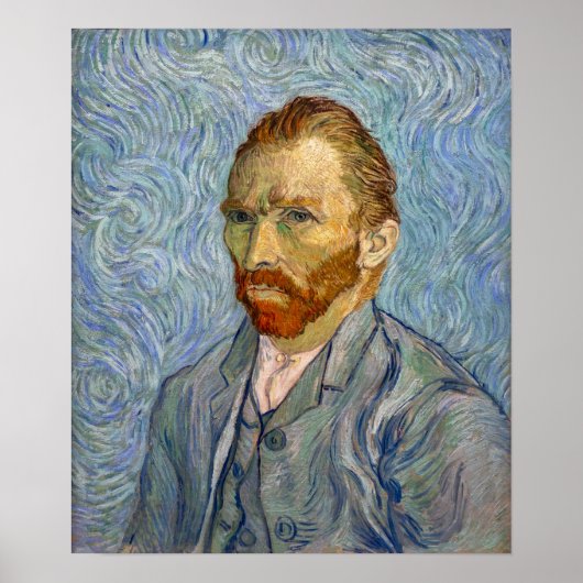 Poster Vincent Van Gogh - Autoportrait (Devant)