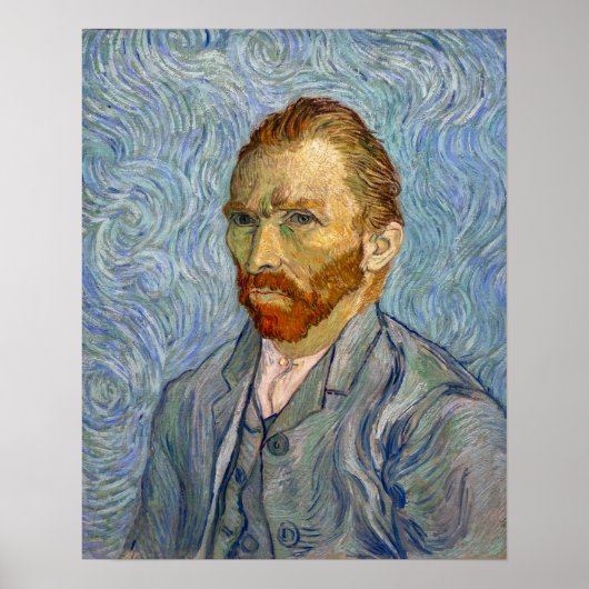 Poster Vincent Van Gogh - Autoportrait (Devant)