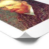 Poster Vincent van Gogh - Autoportrait 1887 (Coin)