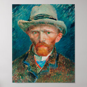 Poster Vincent van Gogh Autoportrait 1887 Art