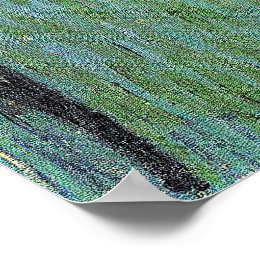 Poster Vincent van Gogh, Autoportrait avec oreille nue, (Coin)