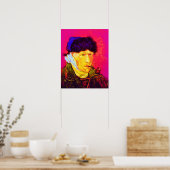 Poster Vincent Van Gogh - Autoportrait Bandage Pop Art (Cuisine)