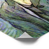 Poster Vincent Van Gogh - Autoportrait vert Beaux-Arts (Coin)