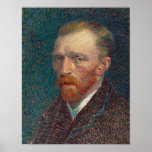 Poster Vincent Van Gogh Autoportrait Vintage Art<br><div class="desc">Poster en toile haut de gamme, avec une huile vintage d'auto-portrait multicolore sur tableau d'artiste, de Vincent van Gogh. Belle oeuvre d'art pour amateurs d'art vintage / chef-d'oeuvre / classique et connaisseurs Van Gogh, sur un papier de toile haut de gamme de 21, 7 mil d'épaisseur fait à partir d'un...</div>