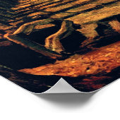 Poster Vincent Van Gogh - Avenue Des Poplars À L'Automne (Coin)