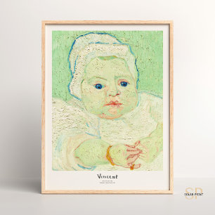 Poster Vincent van Gogh Baby Marcelle Roulin Imprimer