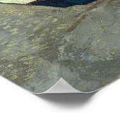 Poster Vincent van Gogh Bateaux de pêche sur la plage (Coin)