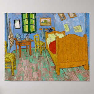 Poster Vincent van Gogh Bedroom in Arles Painting