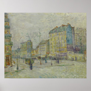 Poster Vincent van Gogh - Boulevard de Clichy