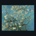 Poster Vincent van Gogh Branches avec Fleur d'amandes<br><div class="desc">Vincent van Gogh peint Branches avec amande en fleurs en 1890 post impressionnisme impressionniste peinture poster imprimer floral japonais encore vie best-seller</div>
