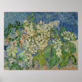 Poster Vincent van Gogh | Branches en fleurs de châtaigni (Devant)