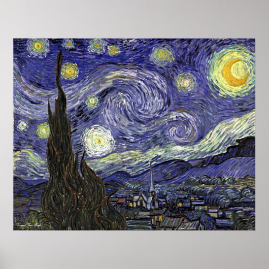POSTER VINCENT VAN GOGH CANVAS IMPRIMANTES ET POSTES - CA (Devant)