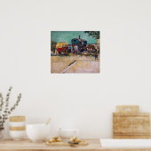 Poster Vincent Van Gogh - Caravanes, Camp de Tziganes prè (Cuisine)