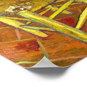 Poster Vincent Van Gogh Chaise avec tuyau (Coin)