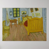 Poster Vincent Van Gogh, Chambre à Arles, 1ère version (Devant)