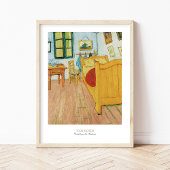 Poster Vincent Van Gogh Chambre Arles 1888 Art Exhibition
