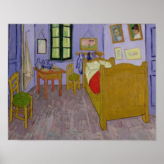 Poster Vincent van Gogh | Chambre de Van Gogh à Arles (Devant)