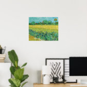 Poster Vincent van Gogh - Champ aux iris près d'Arles (Bureau à domicile)