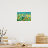 Poster Vincent van Gogh - Champs de blé près d'Auvers (Cuisine)