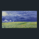 Poster Vincent van Gogh | Champs de roues sous Thunderclo<br><div class="desc">Champs de roues sous Thundernuds,  1890 | par Vincent van Gogh | Lieu de l'art : Musée Van Gogh,  Amsterdam,  The Pays-Bas | Artiste néerlandais | Numéro de collection d'images : XIR253144</div>