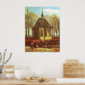 Poster Vincent van Gogh - Chapelle à Nuenen, Églises (Cuisine)