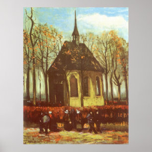 Poster Vincent van Gogh - Chapelle à Nuenen, Églises