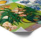 Poster Vincent Van Gogh Collage de peinture à fleurs des (Coin)