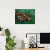 Poster Vincent Van Gogh, Crabe sur son dos (Bureau à domicile)