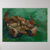 Poster Vincent Van Gogh, Crabe sur son dos (Devant)