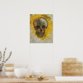 Poster Vincent van Gogh - Crâne 1887 #2 (Cuisine)