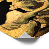 Poster Vincent Van Gogh - Crâne avec cigarette brûlante (Coin)