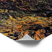 Poster Vincent Van Gogh - Cypress Fine Art Tree Lover (Coin)